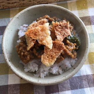 カリカリチーズのせドライカレー